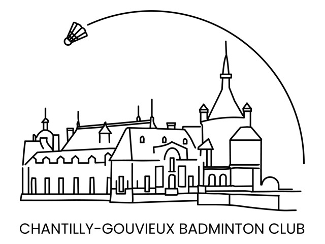 Logo du Chantilly Gouvieux Badminton Club